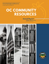 Cover of OCCR 2019/2020 FY Annual Report